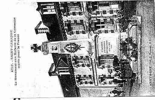 Ville de SAINTCARADEC Carte postale ancienne Ville de SAINTCARADEC Carte postale ancienne